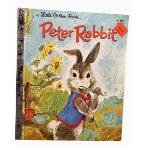 The Tale Of Peter Rabbit By Beatrix Potter Hardcover Little Golden Book